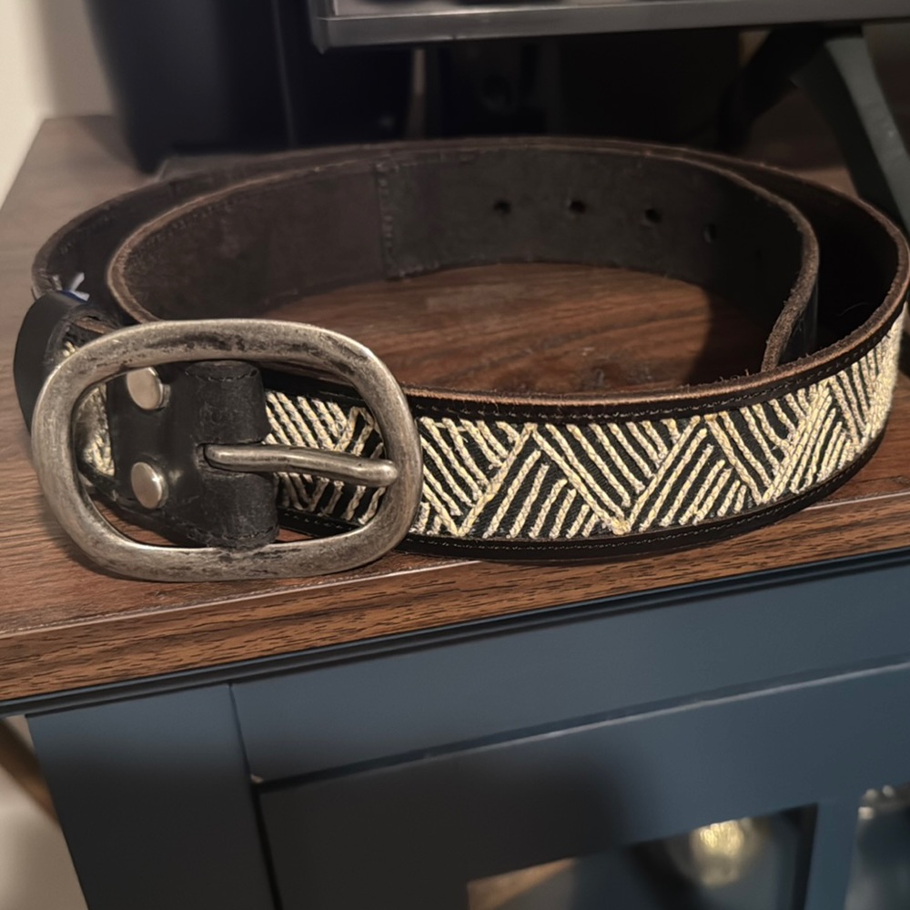 Lucky Brand Vintage Leather Belt